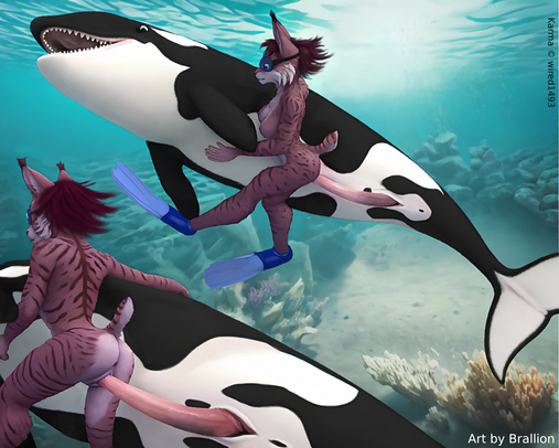 Thumbnail: Aquatic Wonder - Commission for wired1493.jpg
